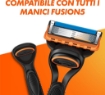 GILLETTE FUSION5 LAMETTE DI RICAMBIO PER RASOIO DA UOMO 4 LAMETTE PER UNA RASATURA PERFETTA OKX