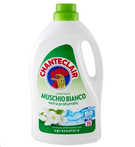 CHANTECLAIR LIQUIDO PER LAVATRICE  35 LAV MUSCHIO BIANCO EXTRA PROFUMATO OKX