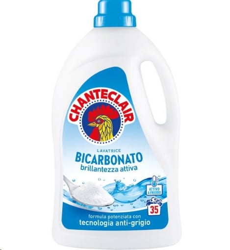 CHANTECLAIR LIQUIDO PER LAVATRICE  35 LAV CON BICARBONATO E BRILLANTEZZA ATTIVA OKX