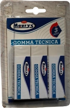 GOMMA TECNICA 3 PZ BIANCA UN ELEMENTO INDISPENSABILE PER LA TUA CANCELLERIA OKX