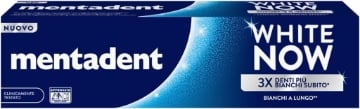 SET 6 MENTADENT DENTIFRICIO 75 ML WHITE NOW ORIGINAL