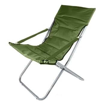 CANAPONE IMBOTTITO 60X47X92 CM RECLINABILE COLOR VERDE OKX