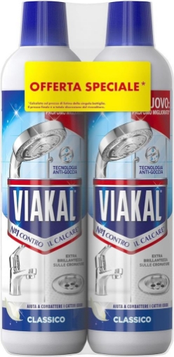 VIAKAL LIQUIDO ANTICALCARE BIPACCO 2 X 720ML CLASSICO OKX