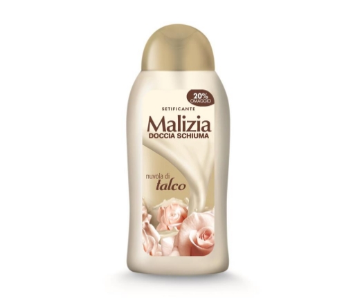 MALIZIA DOCCIA 300 ML NUVOLA TALCO SETIFICANTE 20% OMAGGIO OKX