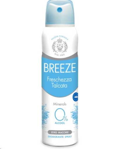 BREEZE DEO SPRAY 150 ML FRESCHEZZA TALCATA OKX