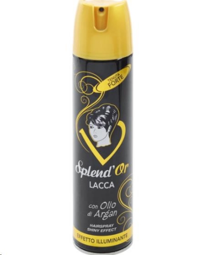 SPLEND'OR LACCA CON OLIO DI ARGAN TENUTA FORTE 300 ML OKX