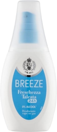 BREEZE DEODORANTE VAPO NO GAS 75 ML FRESCHEZZA TALCATA OKX