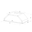 CAPPA SOTTOPENSILE SAMET GRUPPO52 NEW INOX CLASSE D