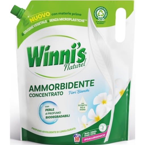 WINNI'S RICARICA AMMORBIDENTE CONCENTRATO FIORI BIANCHI DA 1250 ML