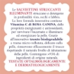 ACQUA ALLE ROSE SALVIETTINE STRUCCANTI ILLUMINANTI PER PELLI SPENTE E VITAMINA C DI ROSA CANINA VISO OCCHI E LABBRA 20 PZ OKX