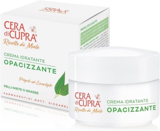 CERA DI CUPRA CREMA IDRATANTE OPACIZZANTE PELLI MISTE O GRASSE 50 ML OKX