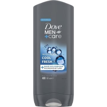 DOVE MEN+ CARE  COOL FRESH BODY, VISO E CAPELLI 400ML OKX