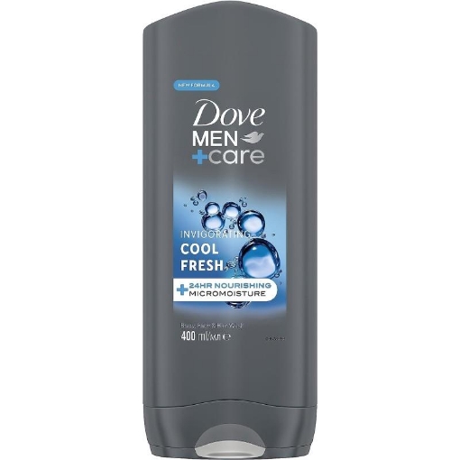 DOVE MEN+ CARE  COOL FRESH BODY, VISO E CAPELLI 400ML OKX