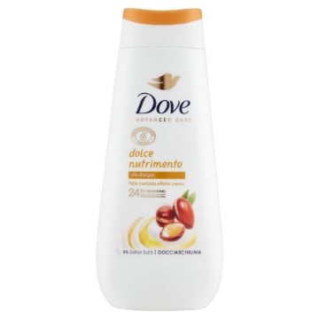 DOVE ADVANCED CARE DOCCIASCHIUMA DOLCE NUTRIMENTO OLIO D'ARGAN 225 ML OKX