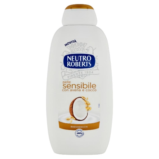 NEUTRO ROBERTS PELLE SENSIBILE CON AVENA E COCCO BAGNODOCCIA 600 ML OKX