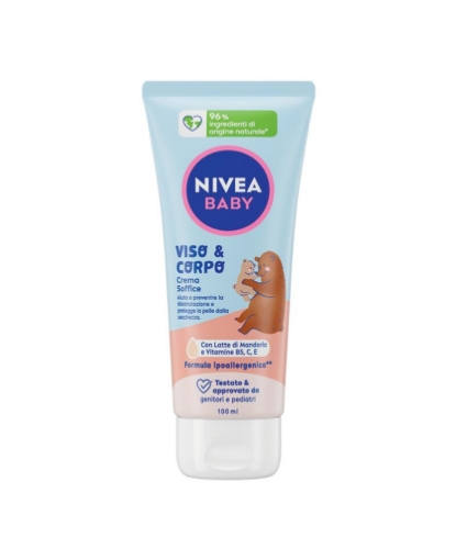 NIVEA BABY 100ML CREMA VISO & CORPO TUBO SOFFICE OKX