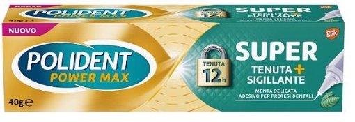 POLIDENT SUPER TENUTA SIGILLANTE CREMA ADESIVA DENTIERE 40GR MENTA OKX