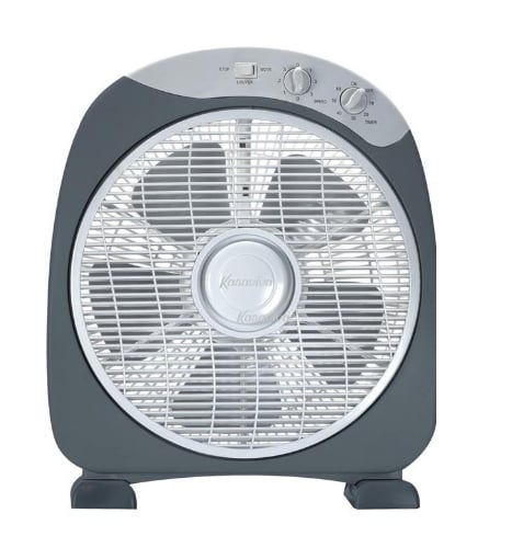 MAURY'S VENTILATORE SMART A 3 VELOCITÀ DA 40W 30 CM COLORE GRIGIO 