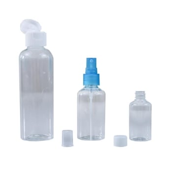 SET BOTTIGLIE DA VIAGGIO 3PZ TOTALI 2 X 75 ML +1 X 100 ML