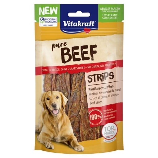 VITAKRAFT BEEF STRISCE DI MANZO IN CONFEZIONE DA 80 GR OKX