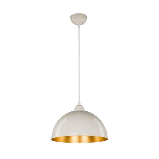 LAMPADA A SOSPENSIONE TOPAK IN METALLO COLORE BIANCO