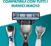 GILLETTE MACH3 LAMETTE DI RICAMBIO 5 PZ PER RASOIO DA UOMO RASOI A 3 LAME