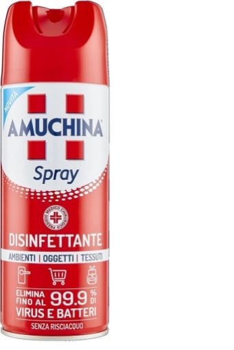 AMUCHINA SPRAY DISINFETTANTE VIRUCIDA PER AMBIENTI 400 ML