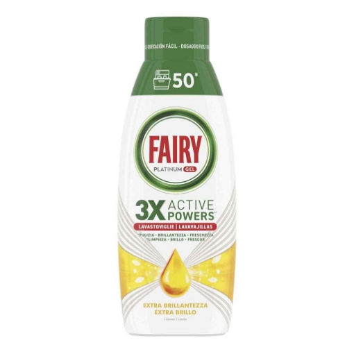 FAIRY PLATINUM GEL 3 ACTIVE POWERS LIMONE LAVASTOVIGLIE 900 ML