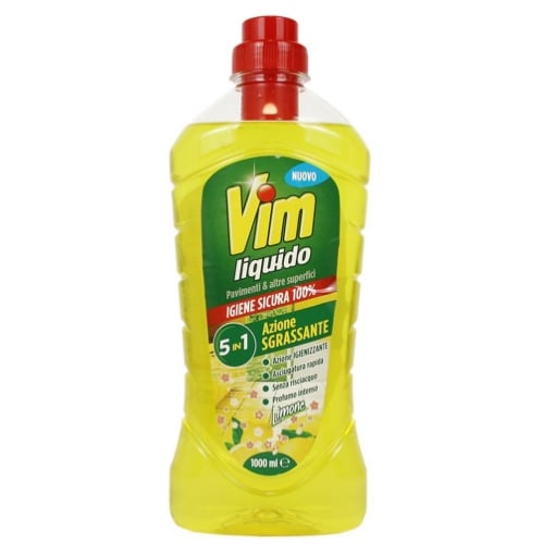 VIM DETERSIVO PER PAVIMENTI FORMATO 1 LT FRAGRANZA AL LIMONE 