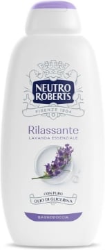 NEUTRO ROBERTS BAGNOSCHIUMA CORPO RILASSANTE CON LAVANDA E PATCHOULI PELLE DISTESA E RILASSATA  600 ML