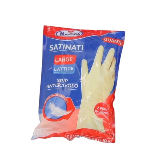 GUANTI LATTICE MRY SATIN 2 PAIA TG L CUCINA A/SCI