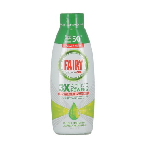 FAIRY PLATINUM GEL PER LAVASTOVIGLIE 900ML PULIZIA PROFONDA AL LIMONE OKX