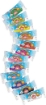 DIDO ARCOBALENO 12 SALSICCIOTTI MULTICOLOR 600 GR PER BAMBINI 2+