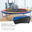 COPERTURA BORDO DI PROTEZIONE PER TRAMPOLINO ELASTICO IN PVC ROSSO BLU GIALLO ( Ø305CM )