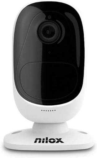 NILOX TELECAMERA DI SORVEGLIANZA E SICUREZZA FULL HP CON IP INTERNO E ESTERNO CUBO BIANCO 1920 X 1080 PIXEL 