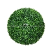 SET DI 2 PIANTE FINTE SFERA DI BOSSO Ø40CM, DECORAZIONE PER INTERNO ED ESTERNO, VERDE