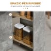TAVOLO PIEGHEVOLE IN LEGNO PER 4-6 PERSONE CON RUOTE, 75X140X74CM, GRIGIO