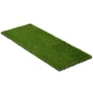 PIASTRELLE DA GIARDINO CON ERBA SINTETICA 30X30CM 10 PEZZI, PRATO ARTIFICIALE REALISTICO, VERDE