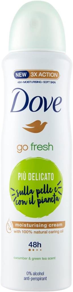 Il Numero Del Risparmio Dove Deo Spray Dove Ml Go Fresh Cucumber