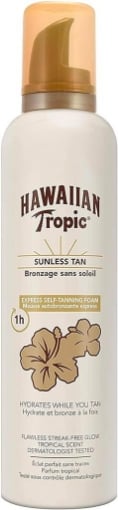 HAWAIIAN TROPIC SELF AUTOABBROZZANTE 1H EXPRESS IN MOUSSE 200 ML CONTIENE ALOE E VITAMINA E OKX