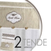 TENDE DA ARREDO SWEET HOME 60X150 CM 2PZ COLOR BEIGE E BIANCO