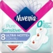 NUVENIA ASSORBENTE PURE SENSITIVE ULTRA NOTTE CON ALI SUPERFICIE DELICATA PER PELLI SENSIBILI 8 PZ OKX