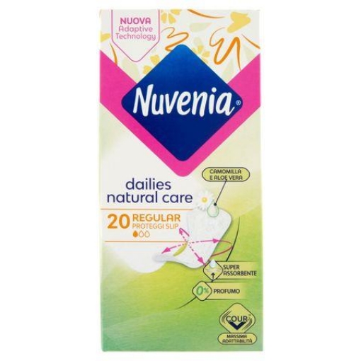 NUVENIA ASSORBENTI 20 PZ NATURAL CARE REGULAR PROTEGGI SLIP OKX