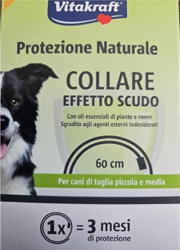 VITAKRAFT COLLARE ANTIPARASSITARIO PER CANI DI TAGLIA PICCOLA MENO DI 25 KG OKX