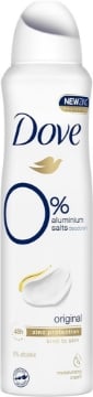 DOVE DEO SPRAY 0% SALI ORIGINAL SPRAY 150 ML ORIGINAL 