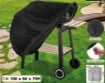 COPERTURA PROTETTIVA PER BARBECUE RETTANGOLARE 100 X 60 X 70H CM COLORE NERO WATERPROOF OKX