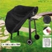 COPERTURA PROTETTIVA PER BARBECUE RETTANGOLARE 100 X 60 X 70H CM COLORE NERO WATERPROOF OKX
