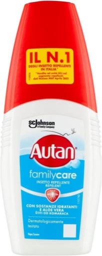 AUTAN FAMILY CARE INSETTO REPELLENTE CON ALOE VERA CREMA 100 ML OKX