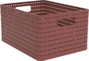 CESTA COUNTRY 18 LT 37 X 28 X 19 CM IRON RED
