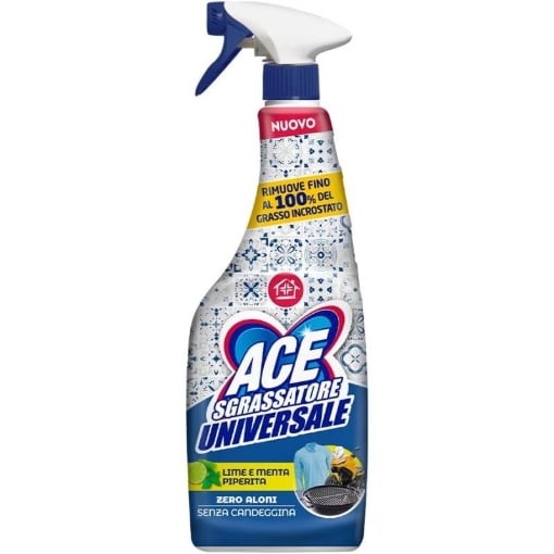 ACE SPRAY SGRASSATORE UNIVERSALE 600ML LIME E MENTA PIPERITA OKX